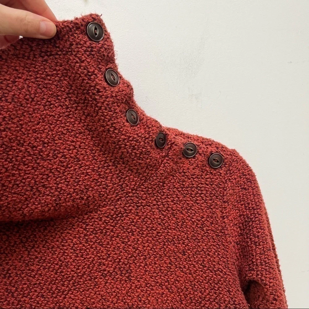 Merrell Button Cowl Neck - Picture 3 of 7